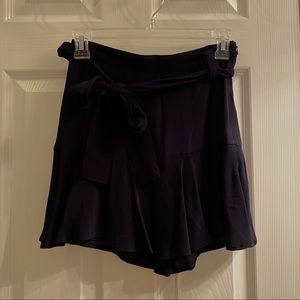NWT Zara Navy Mini Skort